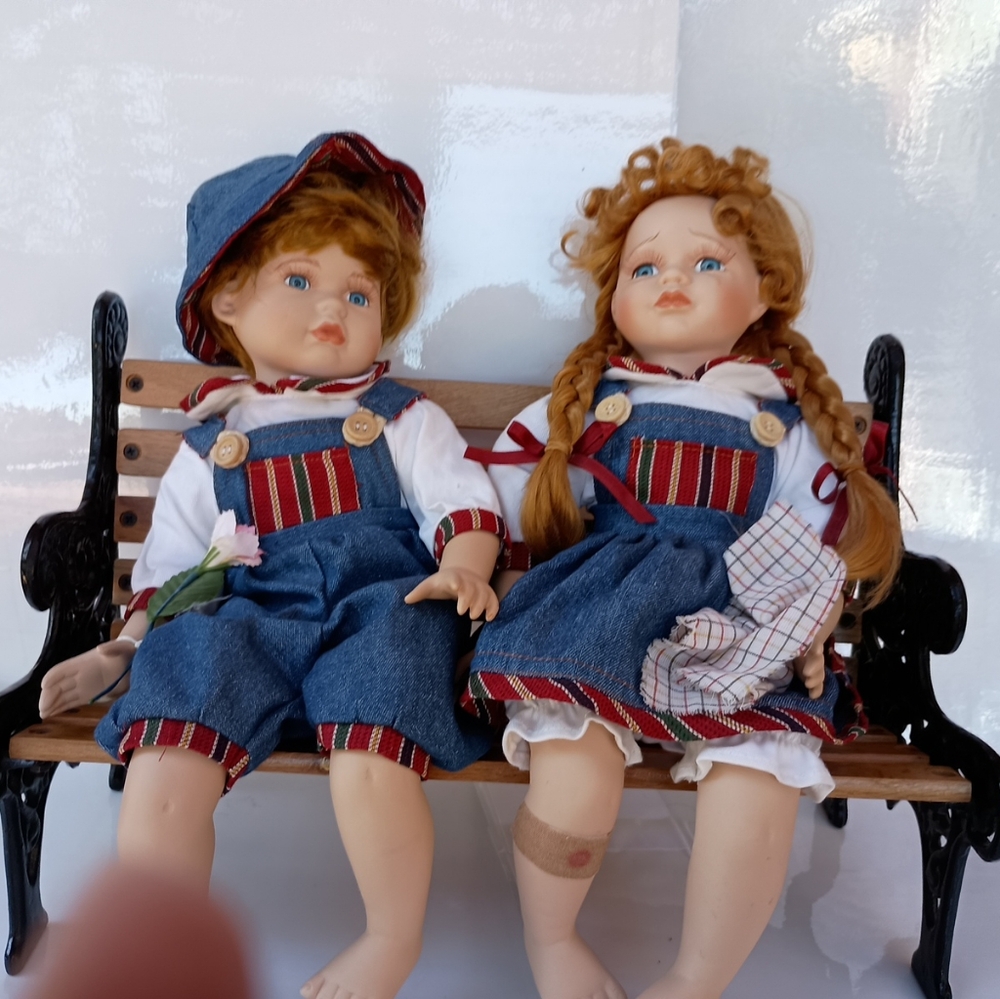 Ashley Belle Collection Porcelain dolls Andrew and Ramona